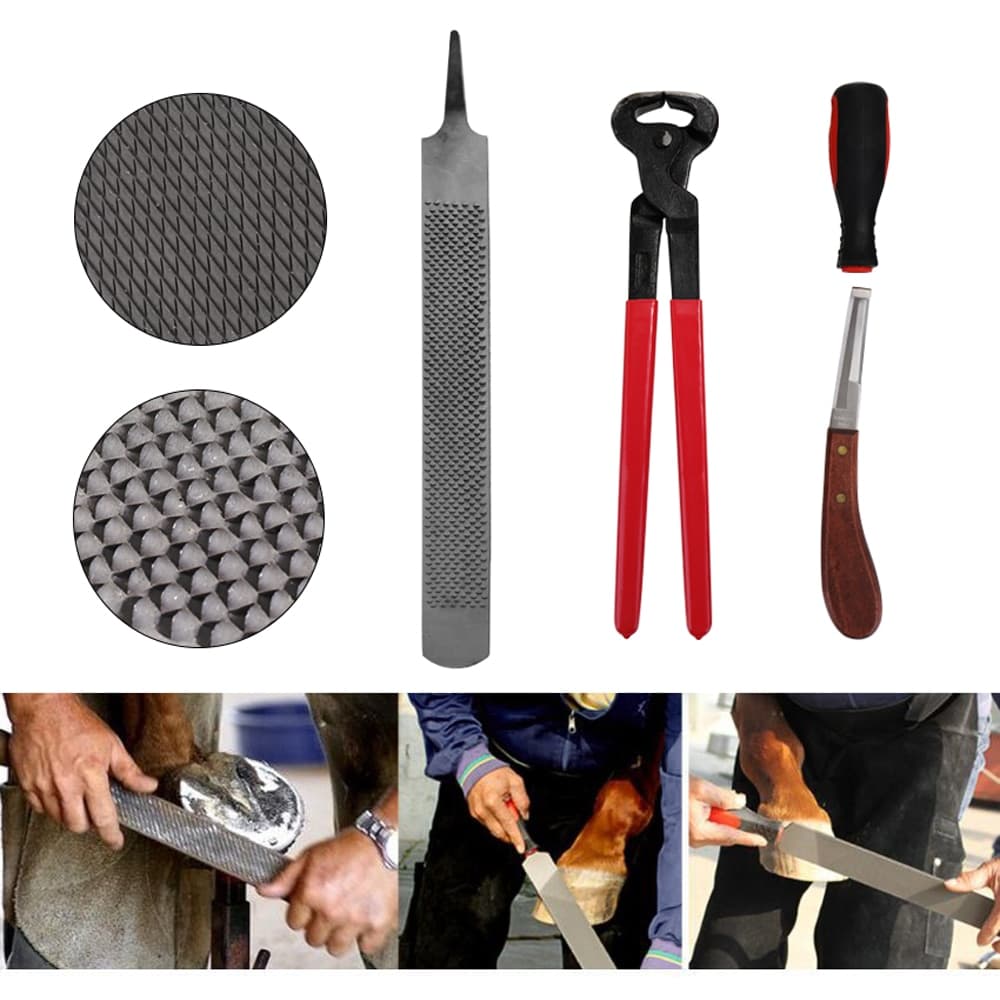 Hoof repair tool 14 inch three-piece suit